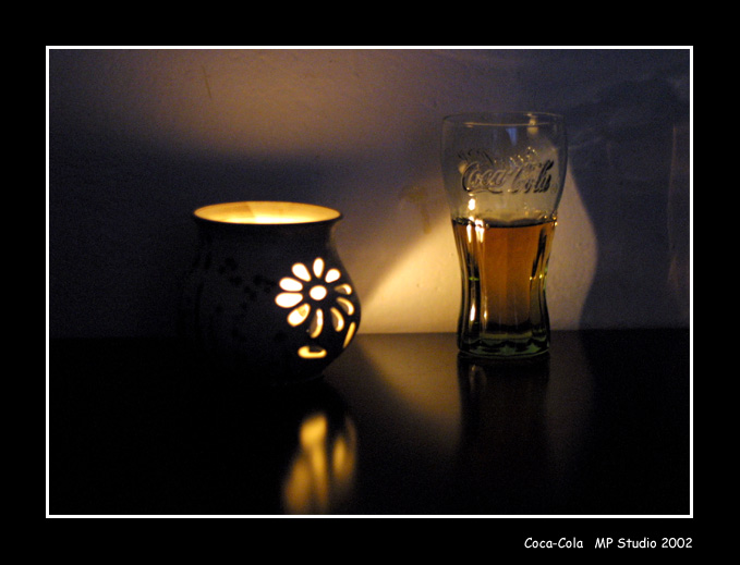 osvícení - Coca-Cola