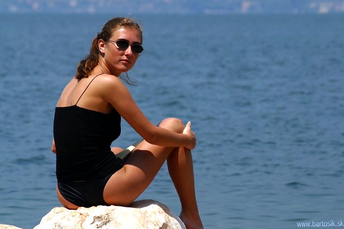 Alenka na Lago di Garda