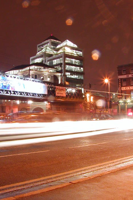 Deštivý večer - Dublin