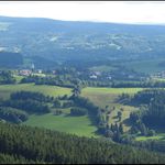 Pohled z rozhledny u Chudenic