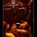 příprava balónu na start