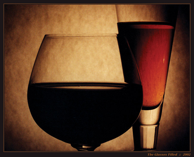 The Glasses Filled