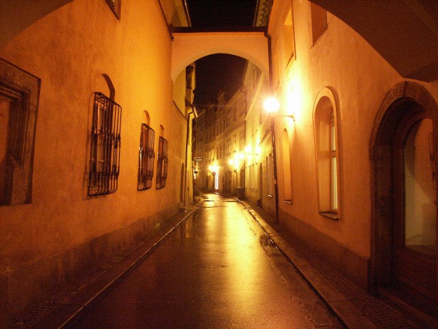 Nocni snimek Pardubic