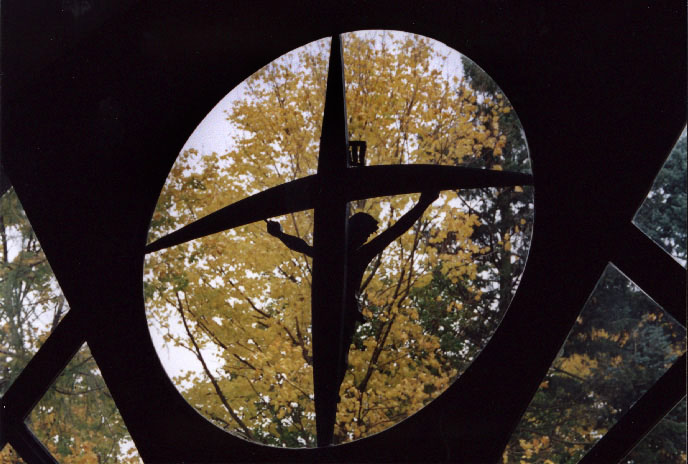 ...ukřižovaný na Bolfánku...