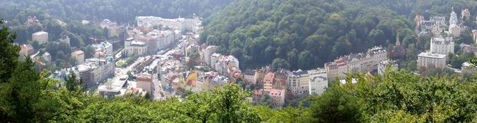 Karlovy Vary - lázeňská část