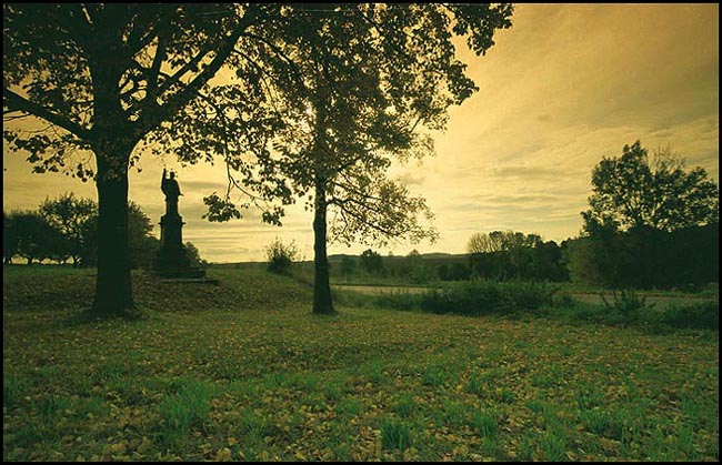 podvečerní krajina