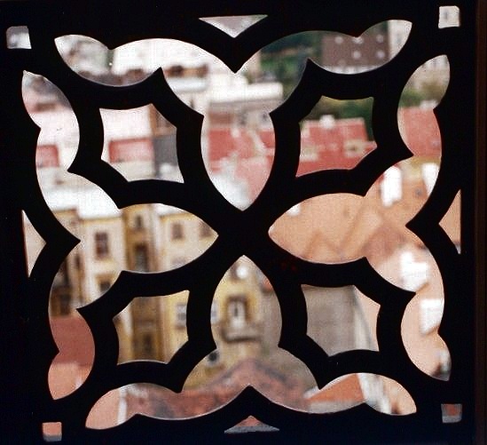Fragment zábradlí