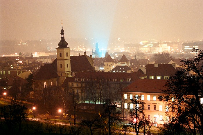 Noční Praha