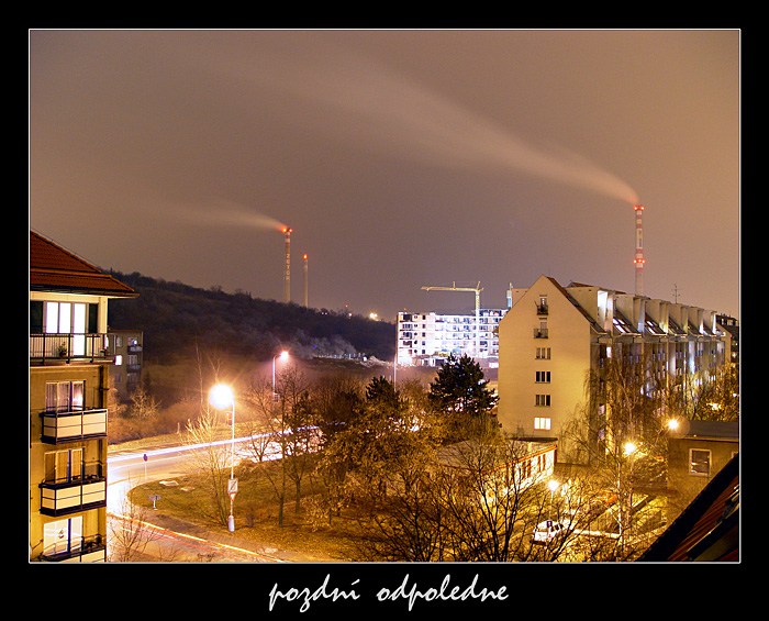 pozdní odpoledne
