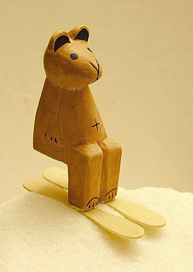 Със ски на Цукършпице