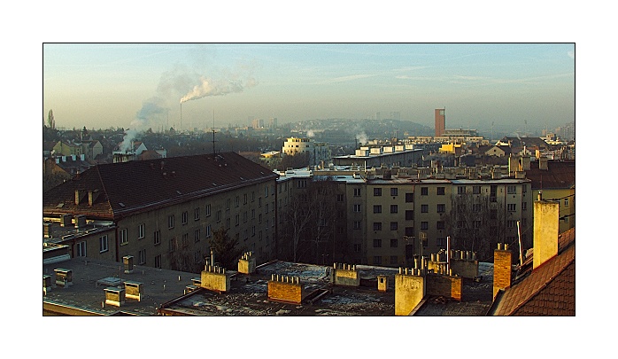 Pátek ráno, 8:14 hod, -4°C