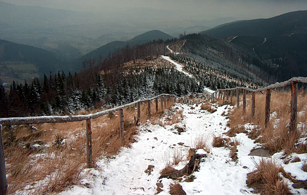 beskydská krajina