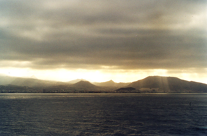 Úsvit nad Tenerife