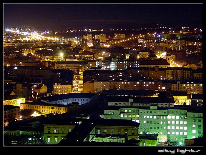 city lights