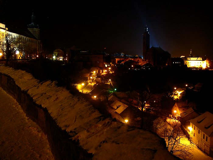 Noční Kutná Hora