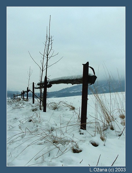 zima v Beskydech