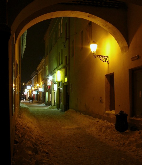 Večer na Hradbovej ul.