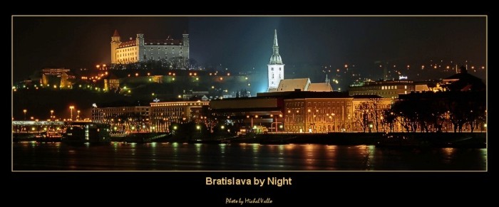 Bratislava v noci