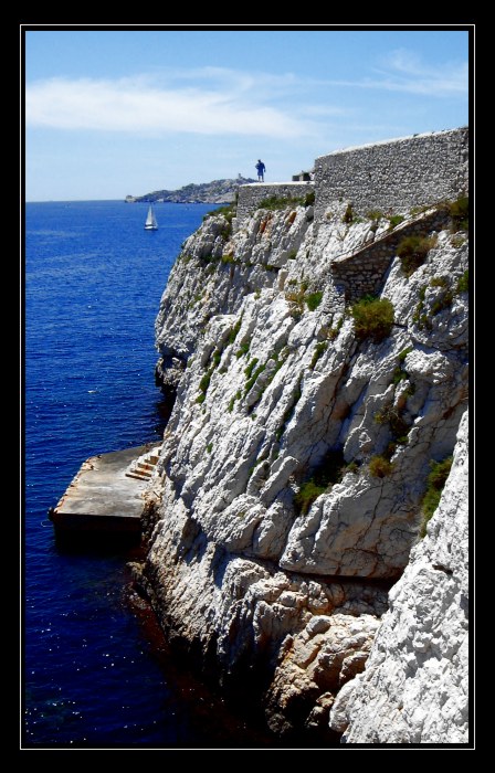 Vyhlídka .. (na ostrově d'If )