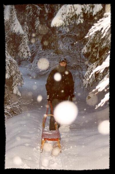 Lesem ... sáně nesem :)