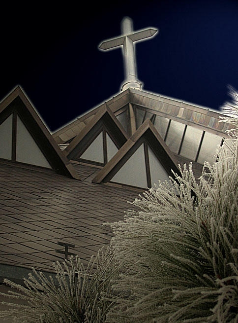 Church at night