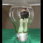 Baba v žárofce ...