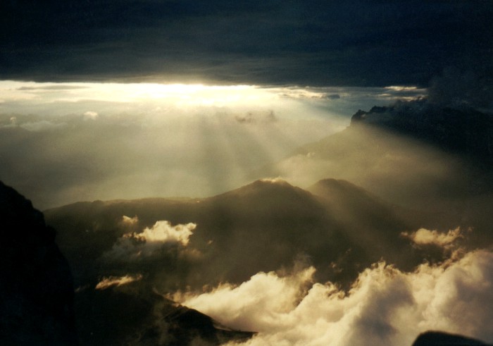 Večer pod Mt.Blancem