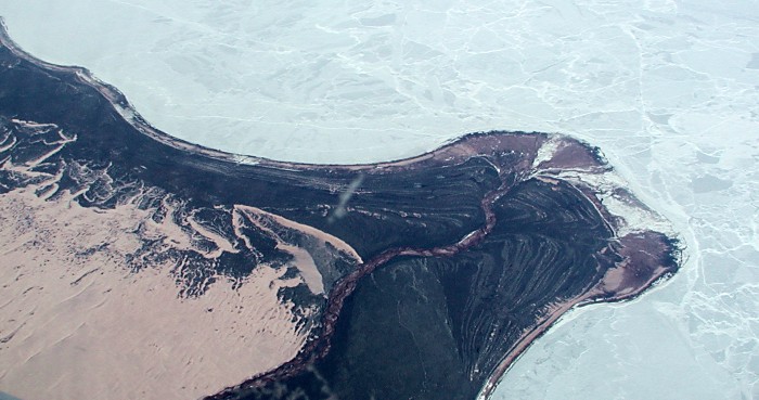 Above the middle of nowhere