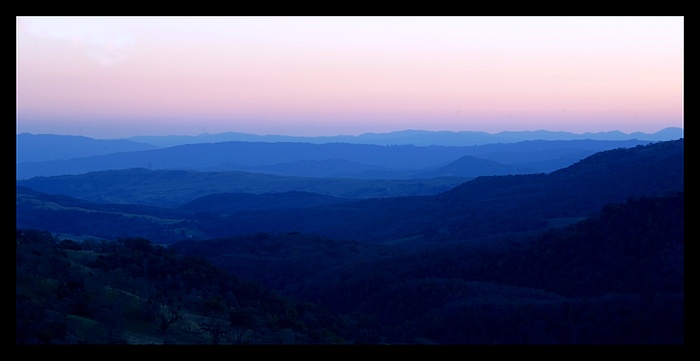 View from Lick Observatory