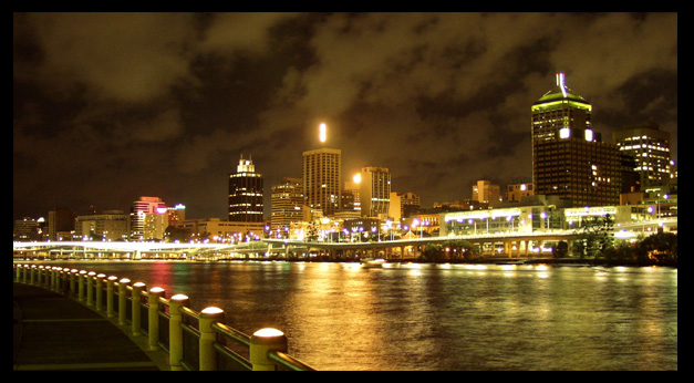 Noční Brisbane