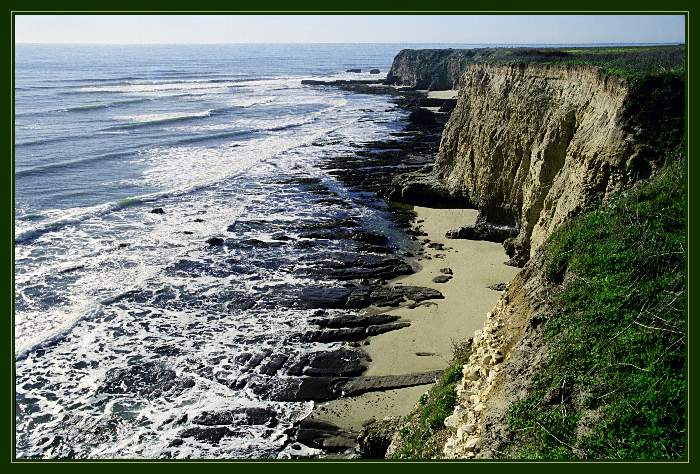 Tichý oceán břehy mele