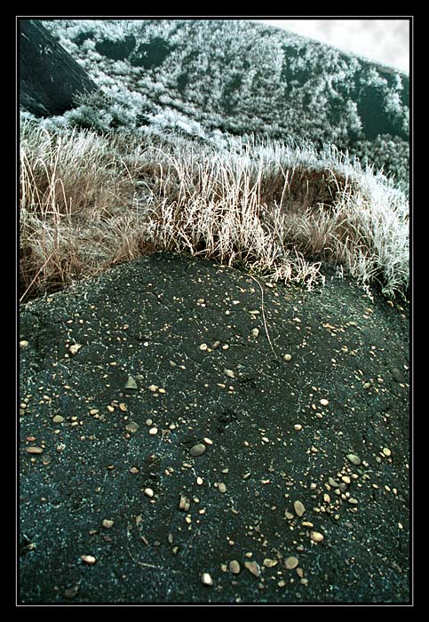 Black glacier.