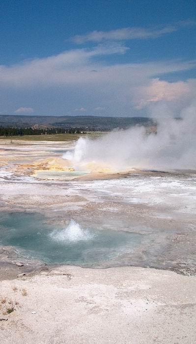 Yellowstone - gejíry  II.