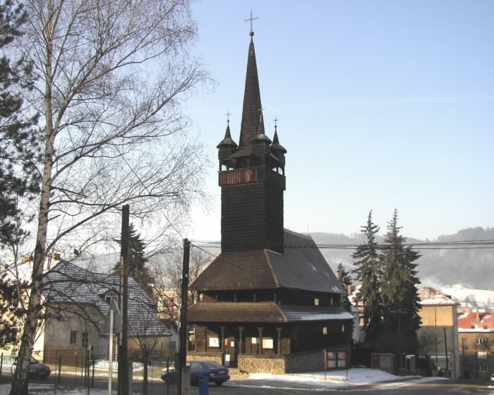 Dřevěný kostelík