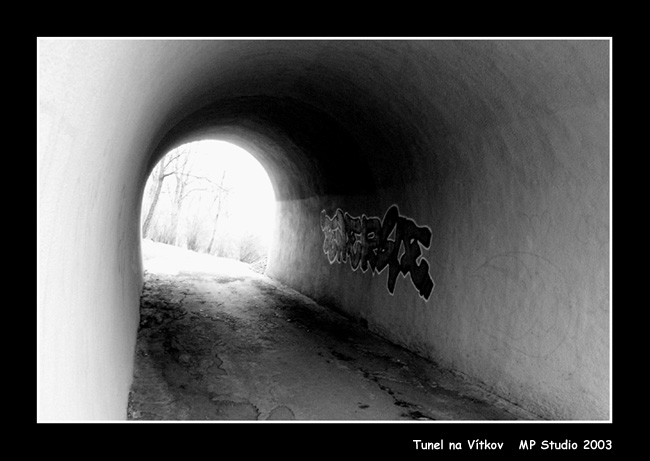 Tunel na vrchu Vitkove