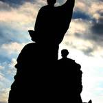 Socha na Karlove moste