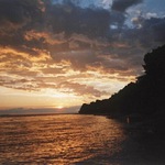 západ slunce nad Jadranem