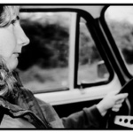 Ilonka řídí své první auto...