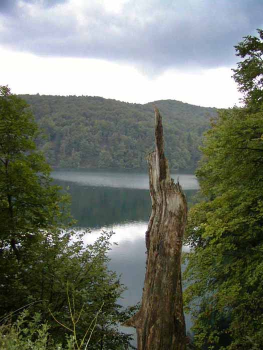 plitvice před bouřkou