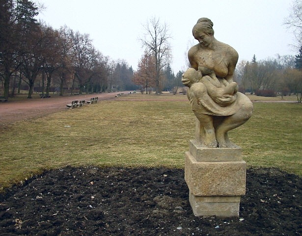 snídaně v parku