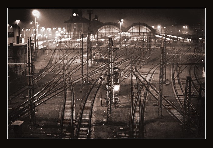 Noc nad kolejemi