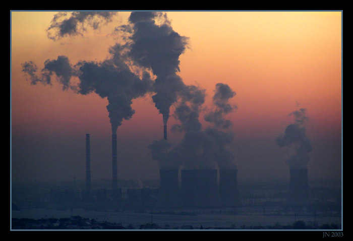 Večerní opar. Opar ?