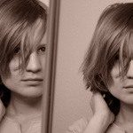 zrcadlový autoportrét