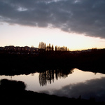 Západ Slunce nad V. ohradou