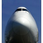 Boeing 747 - Front view