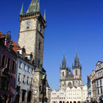 Šikmý orloj v Praze