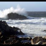 Pacific Grove - ocean se bouri... (Monterey California)