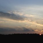Večerní obloha