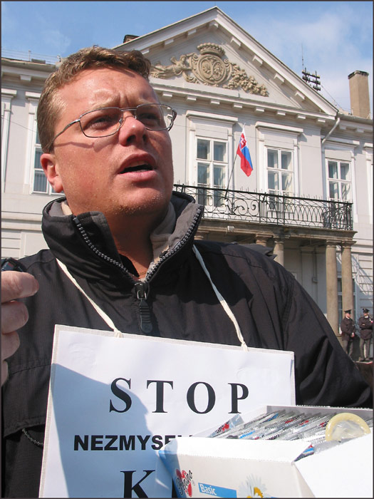 Protest proti zrušeniu interrupcií v SR