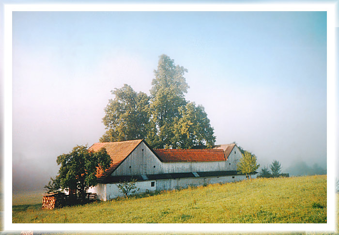 ráno na Vysočině